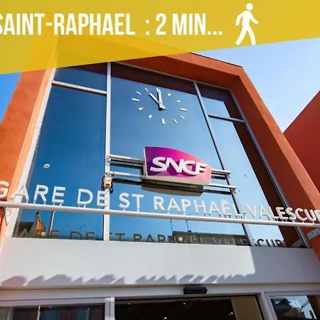 Appartement Terrasse Vue Saint-raphael - Plages, Et Gare A Pied Saint-Raphaël